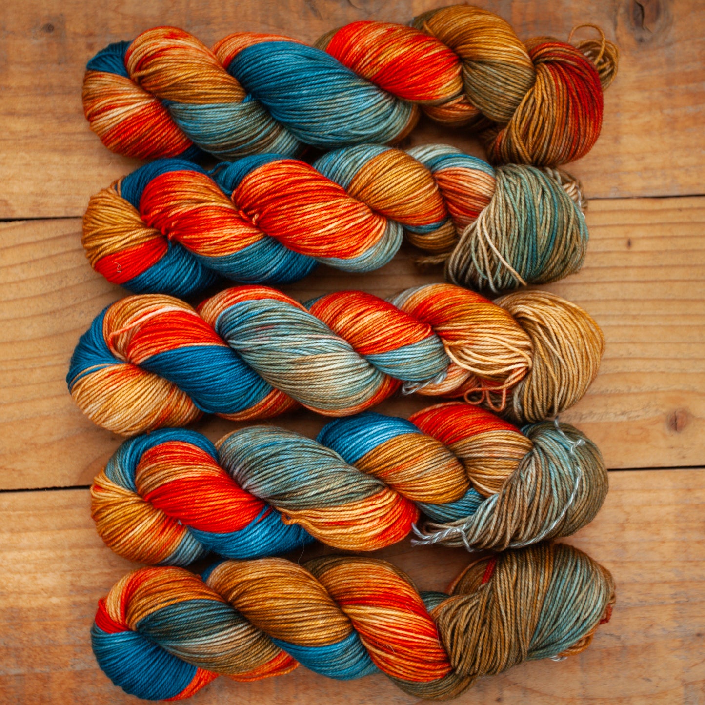 Sock yarn - Superwash Merino/Nylon Sport weight - hand dyed yarn - Ready to Ship
