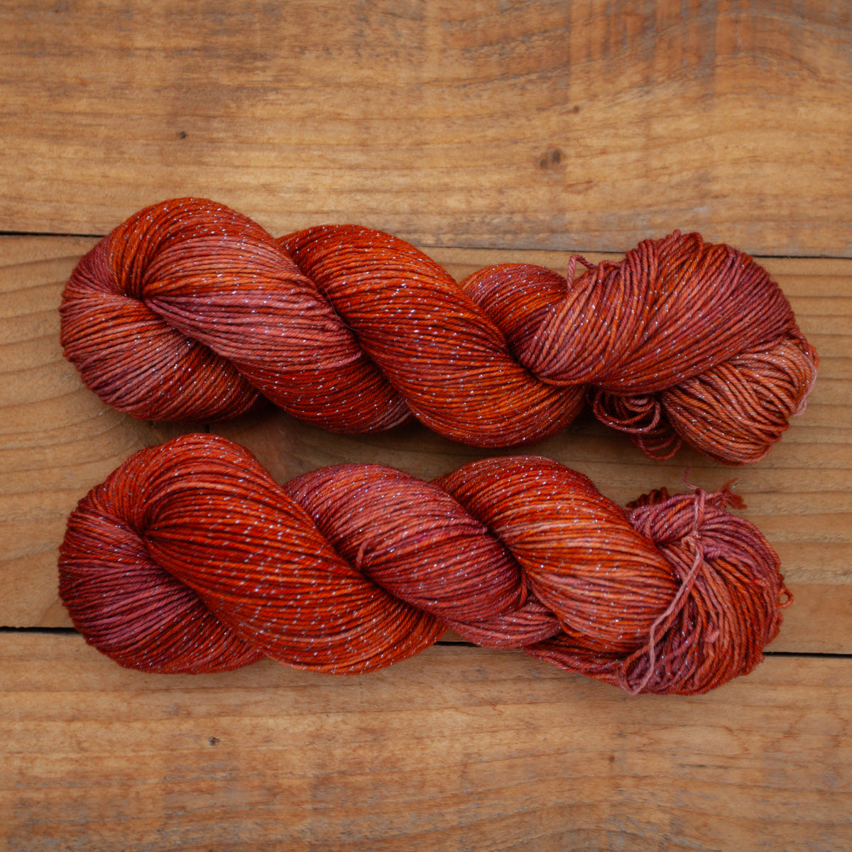 Superwash Merino/Nylon Sparkle - 4ply/fingering weight - hand dyed yarn - Ready to Ship