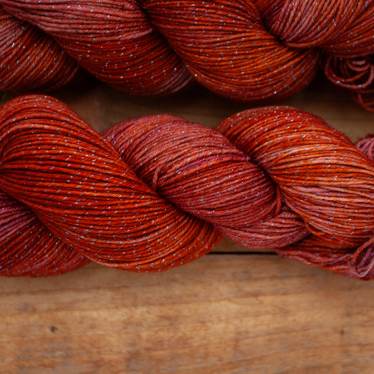 Superwash Merino/Nylon Sparkle - 4ply/fingering weight - hand dyed yarn - Ready to Ship