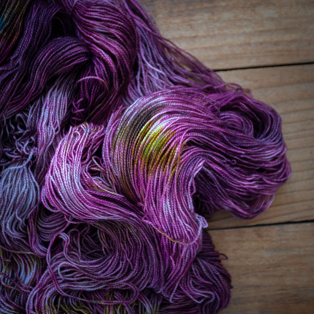 Superwash Bluefaced Leicester (BFL)/Nylon High Twist 4ply hand dyed yarn - sock weight - Ready to Ship