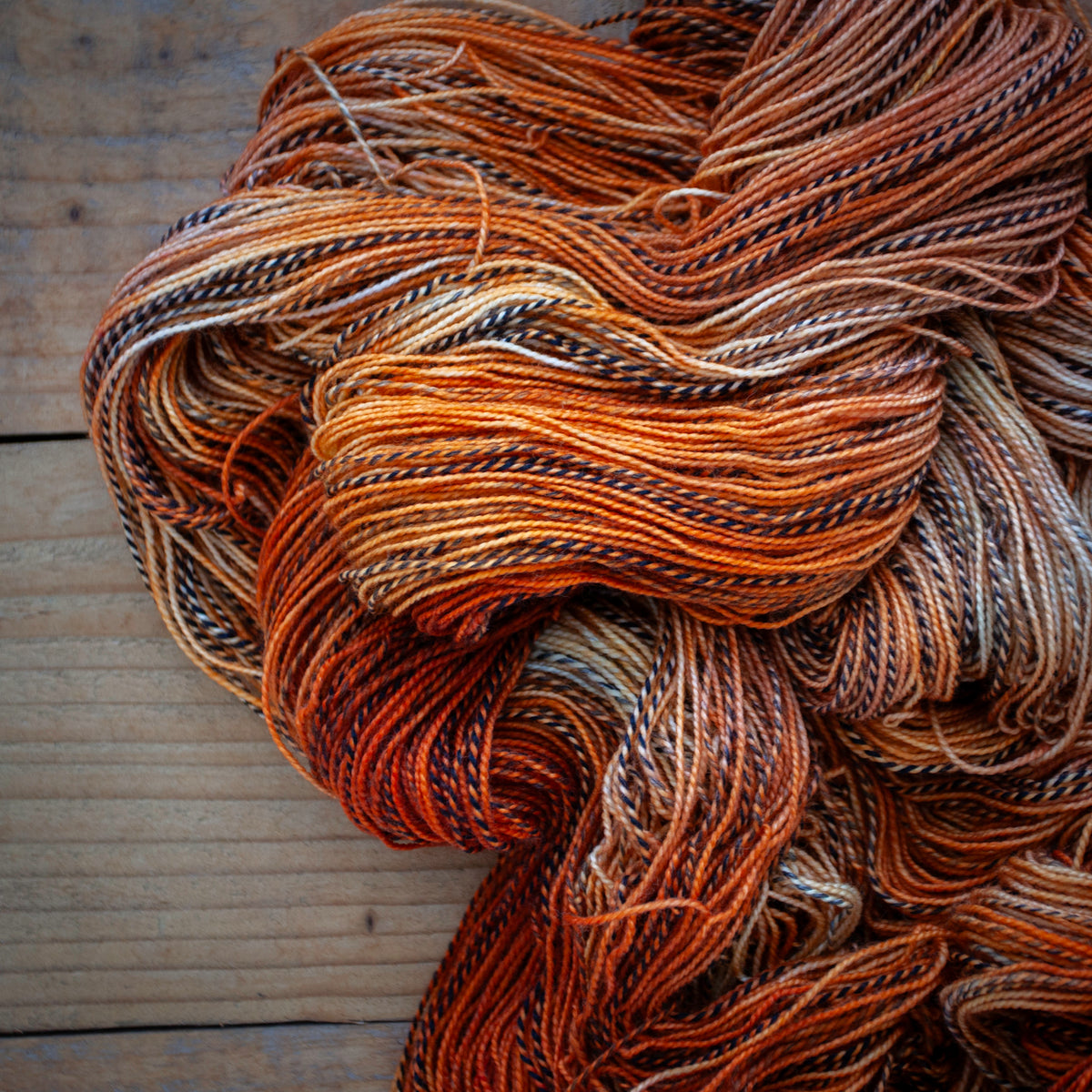Zebra Sock yarn - Superwash Merino/Nylon 4ply - High Twist - hand dyed yarn - Ready to Ship