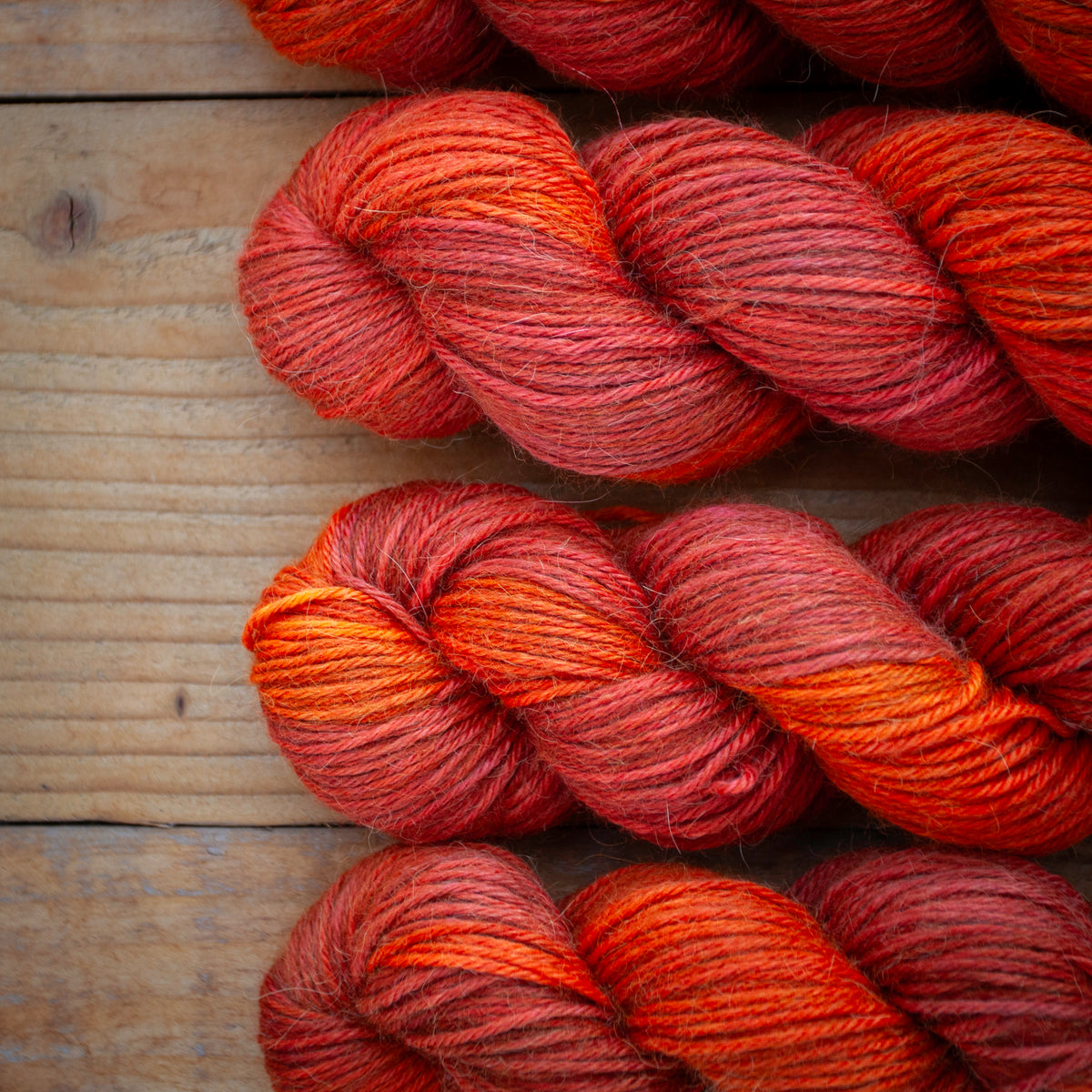 Baby Alpaca/Silk/Cashmere - DK weight - hand dyed yarn - Ready to Ship