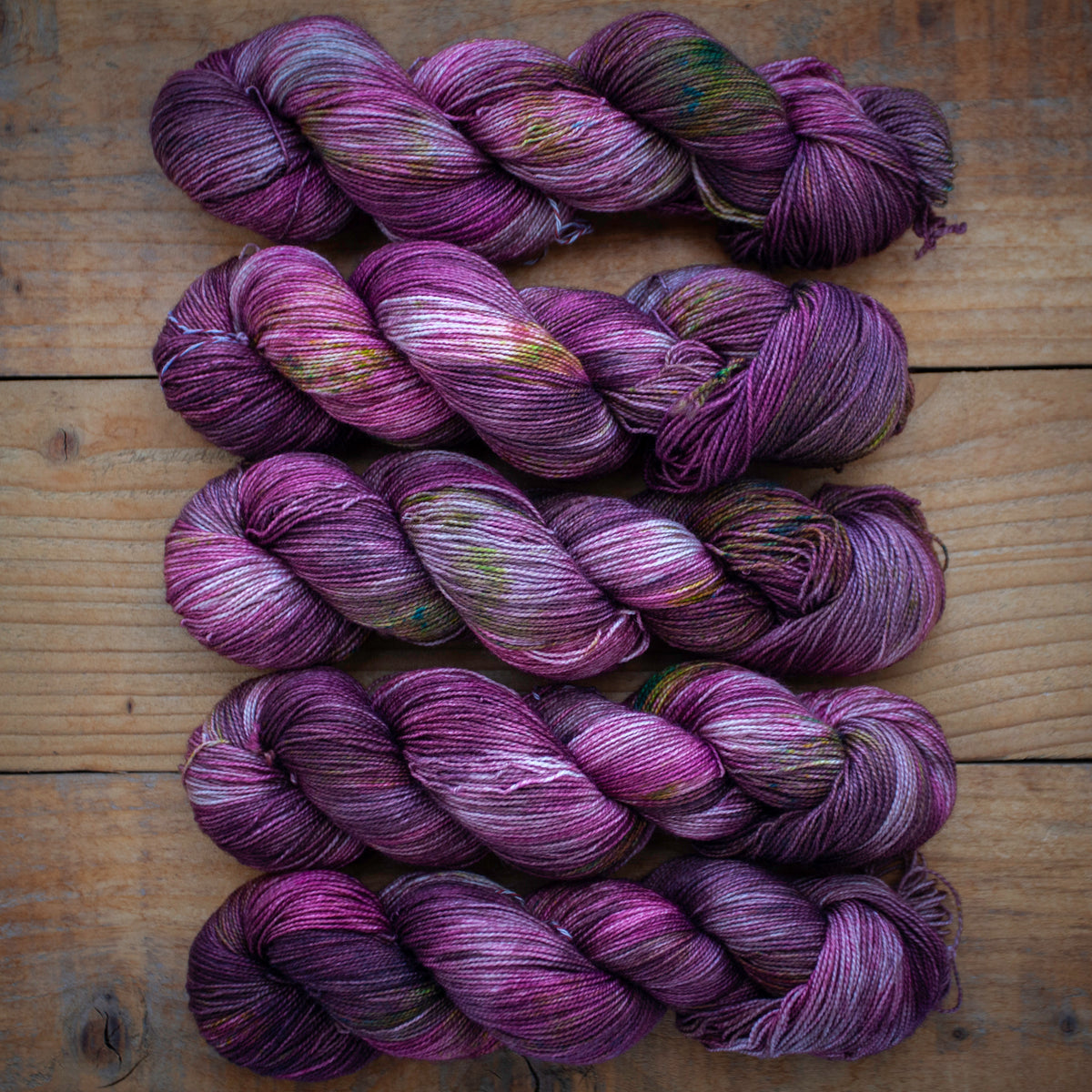 Superwash Bluefaced Leicester (BFL)/Nylon High Twist 4ply hand dyed yarn - sock weight - Ready to Ship