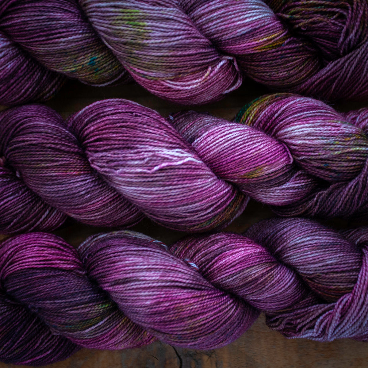 Superwash Bluefaced Leicester (BFL)/Nylon High Twist 4ply hand dyed yarn - sock weight - Ready to Ship
