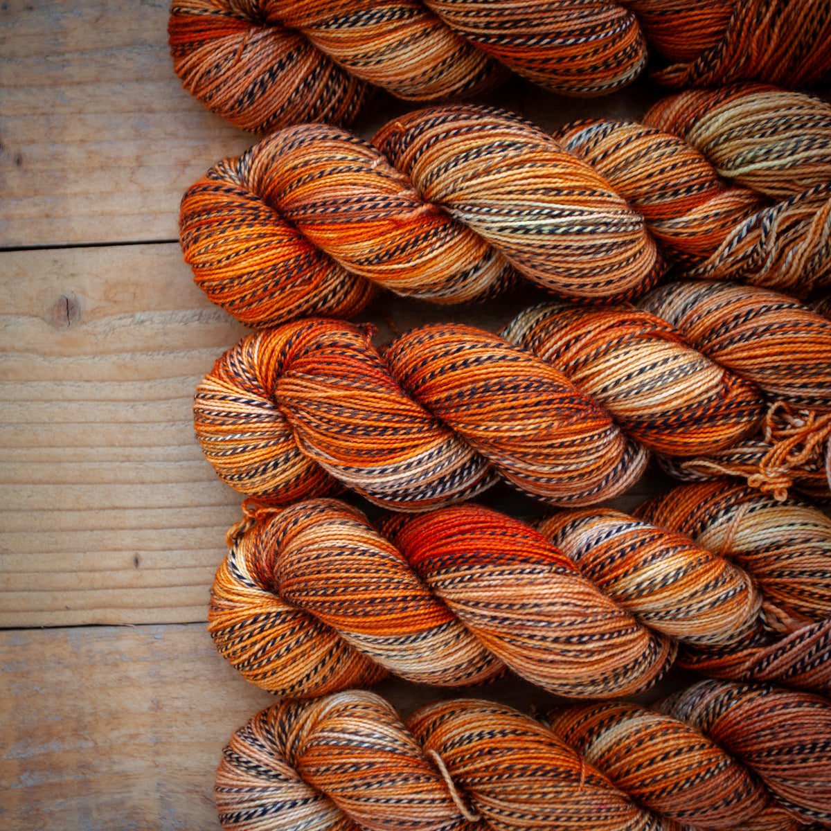 Zebra Sock yarn - Superwash Merino/Nylon 4ply - High Twist - hand dyed yarn - Ready to Ship