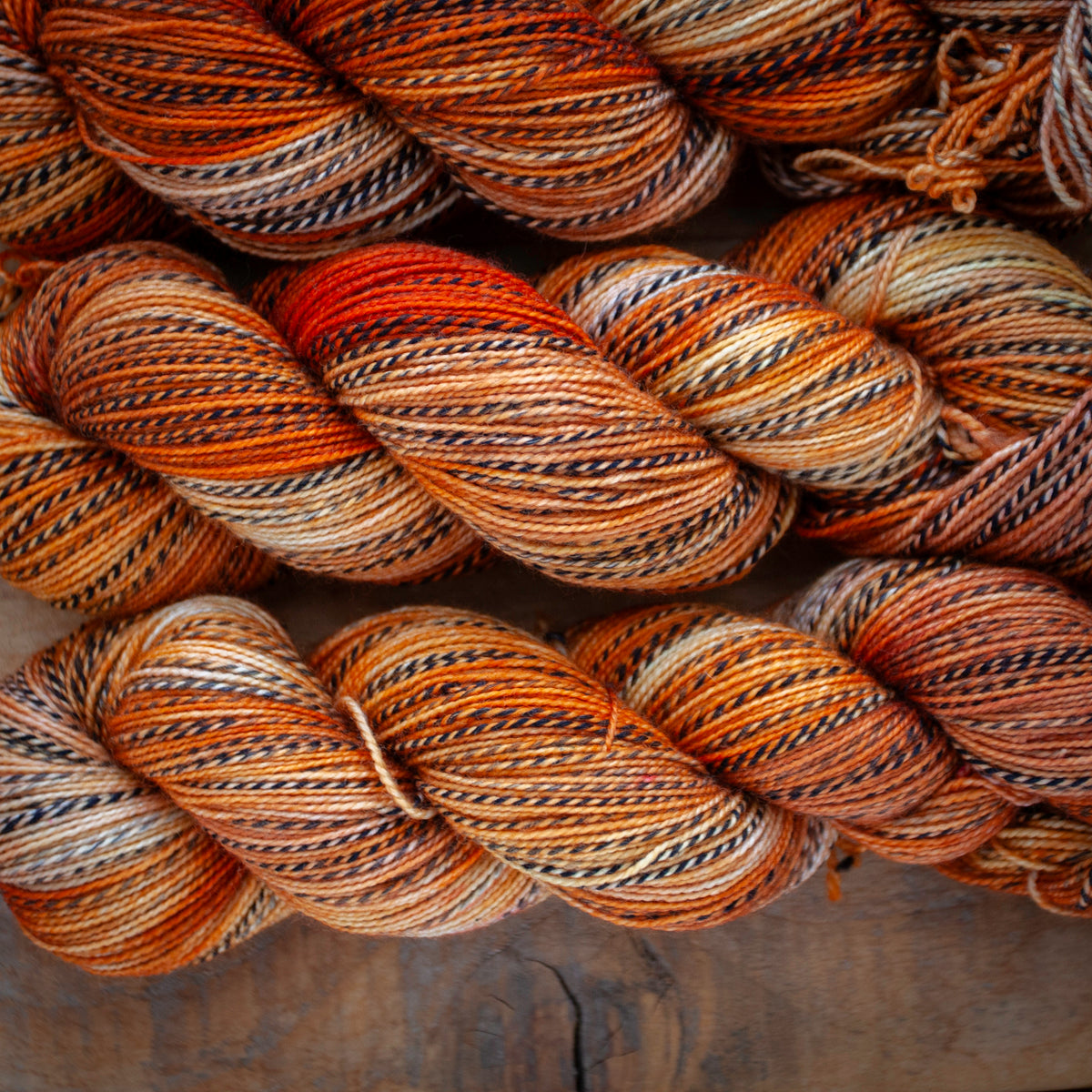 Zebra Sock yarn - Superwash Merino/Nylon 4ply - High Twist - hand dyed yarn - Ready to Ship