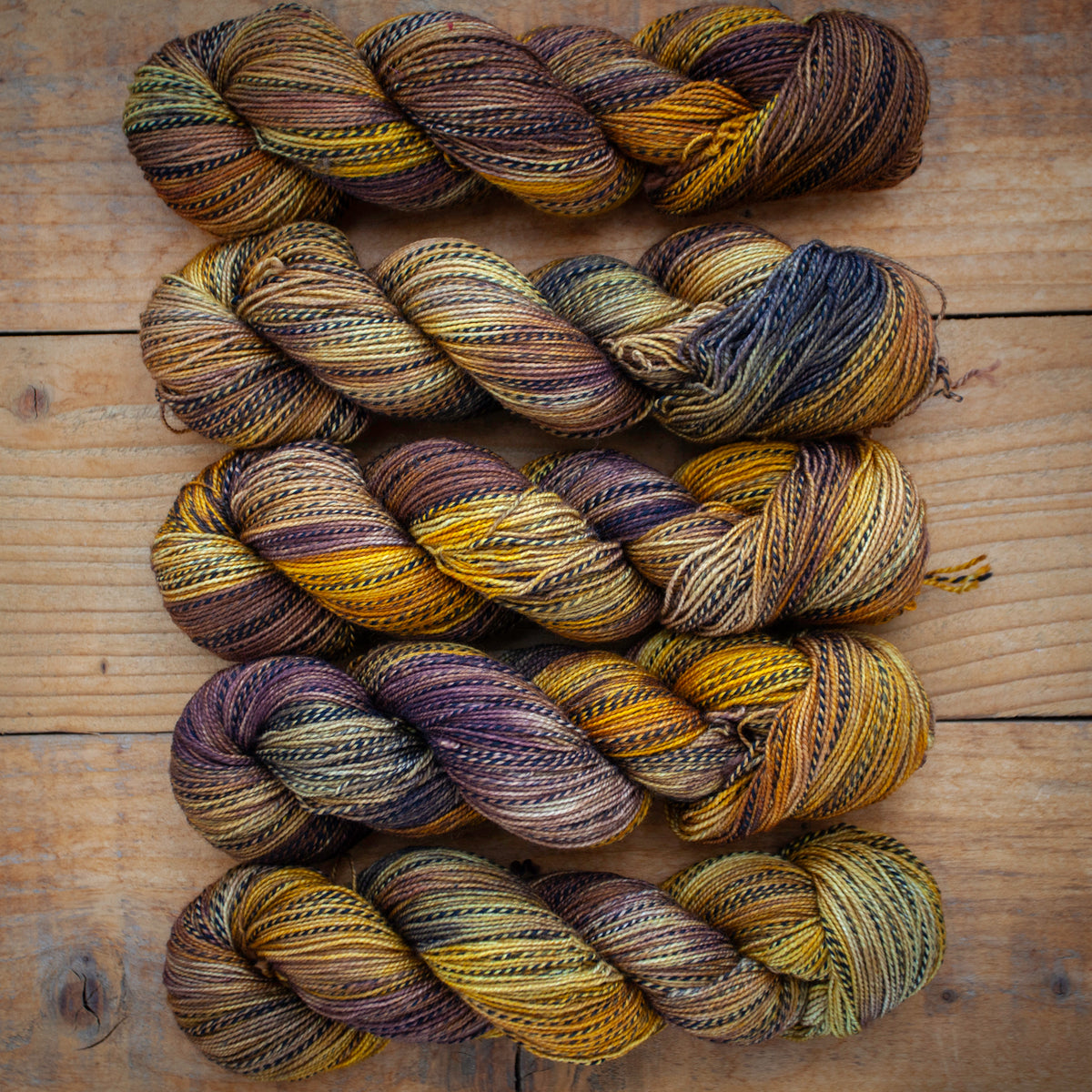 Zebra Sock yarn - Superwash Merino/Nylon 4ply - High Twist - hand dyed yarn - Ready to Ship