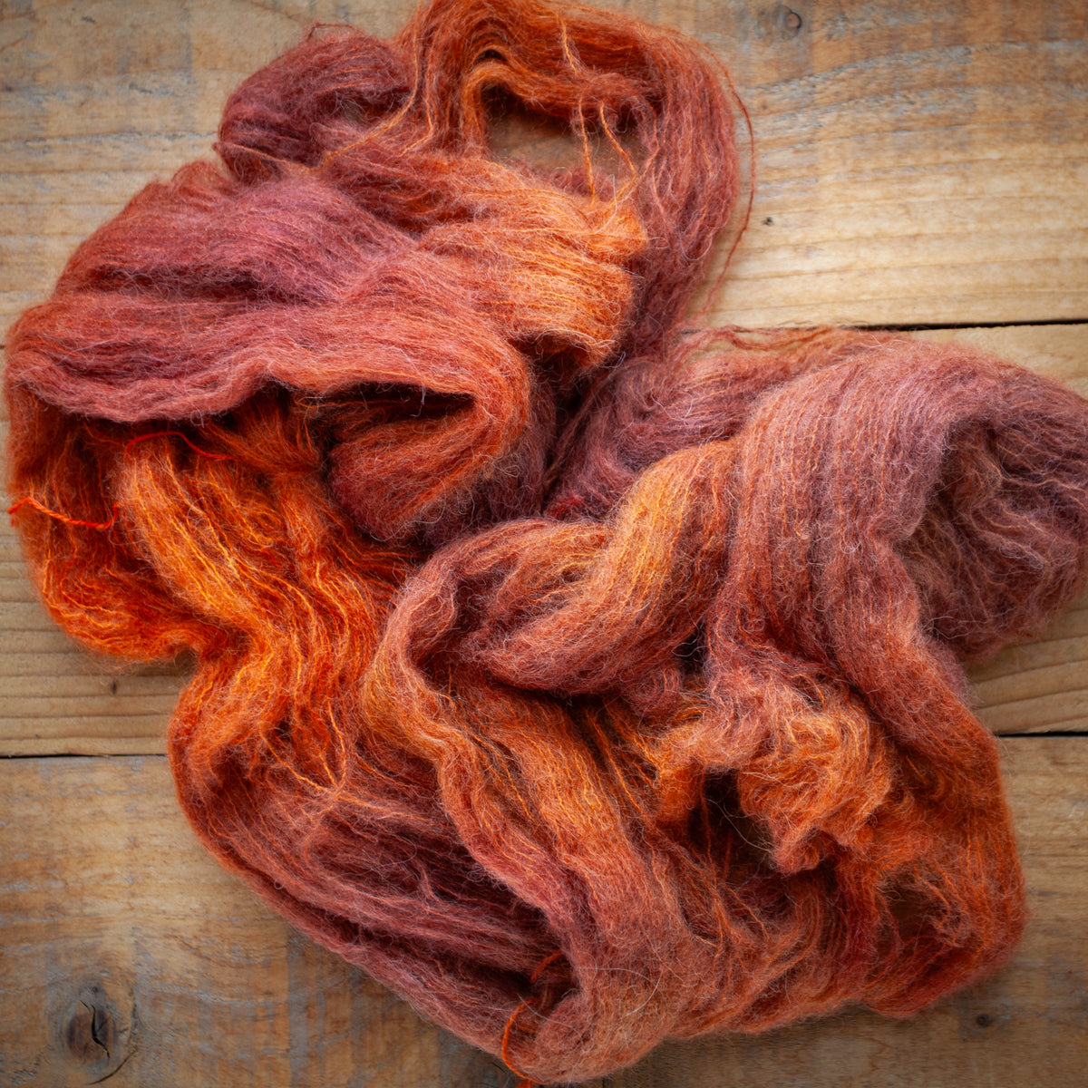Baby Alpaca Silk Yak fluff - lace weight - Ready to Ship