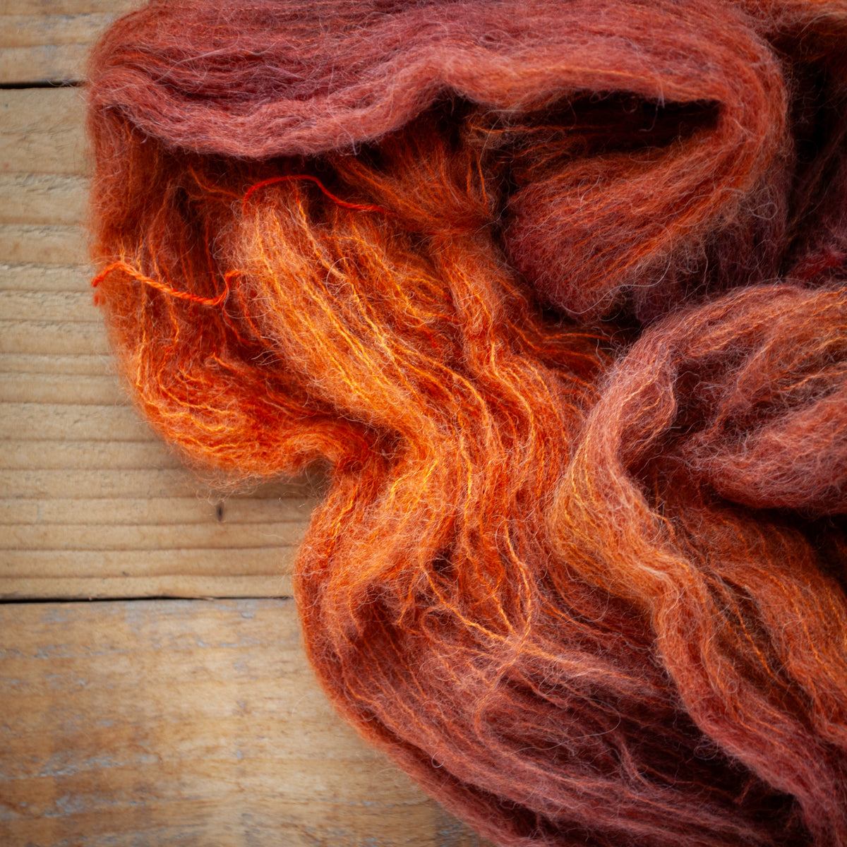 Baby Alpaca Silk Yak fluff - lace weight - Ready to Ship
