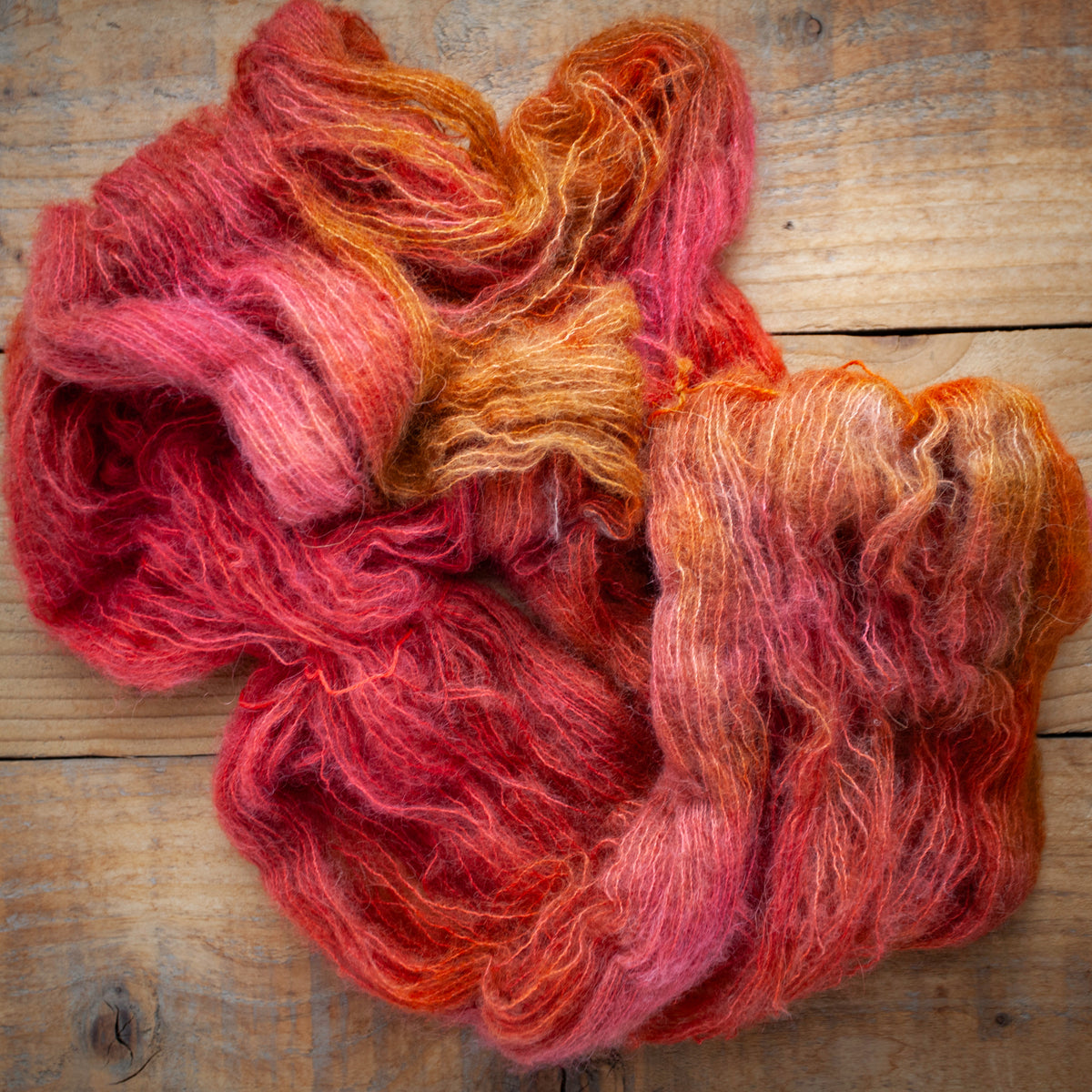 Baby Alpaca Silk Yak fluff - lace weight - Ready to Ship