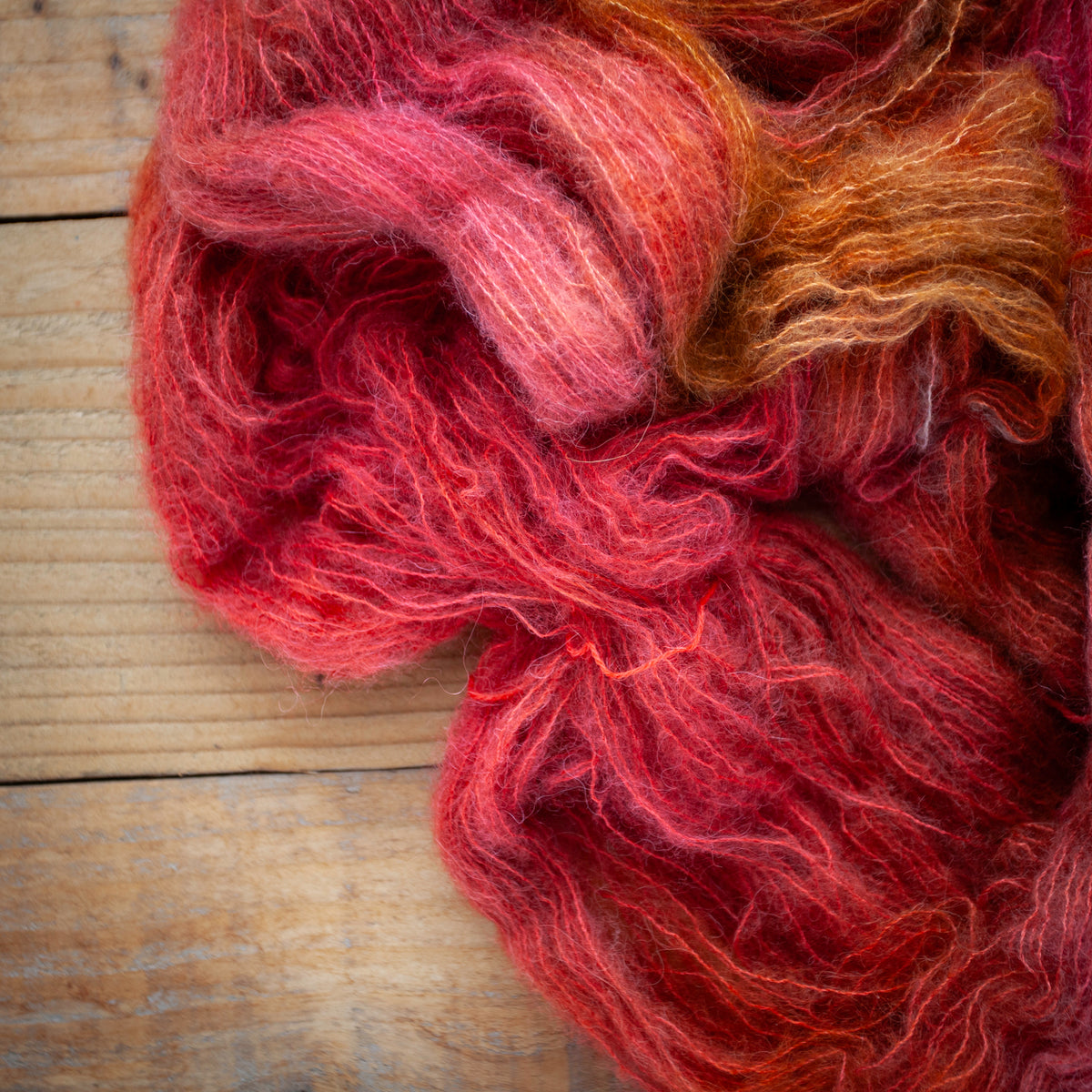 Baby Alpaca Silk Yak fluff - lace weight - Ready to Ship
