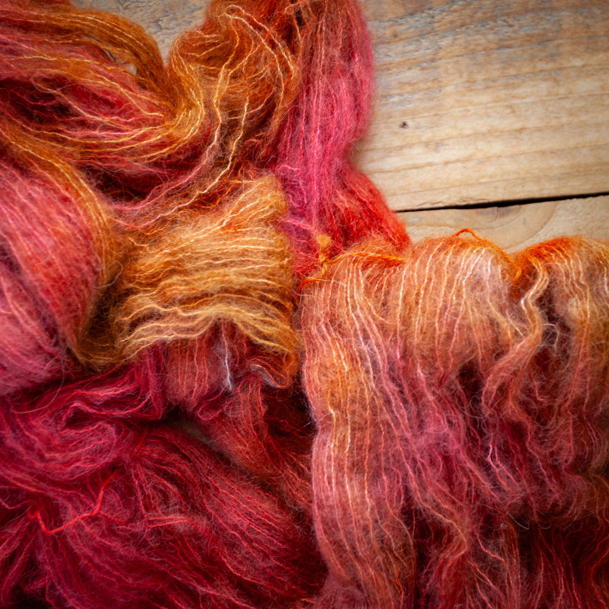 Baby Alpaca Silk Yak fluff - lace weight - Ready to Ship