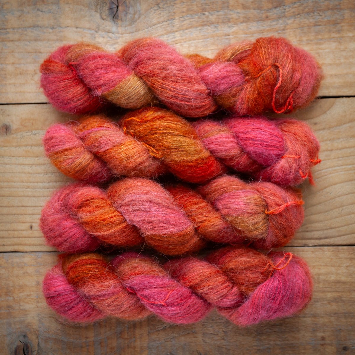 Baby Alpaca Silk Yak fluff - lace weight - Ready to Ship