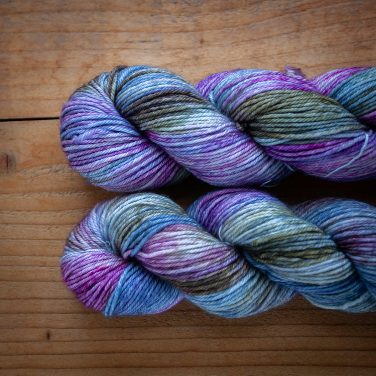 100% Fine Superwash Merino - DK weight - hand dyed yarn - Ready to Ship