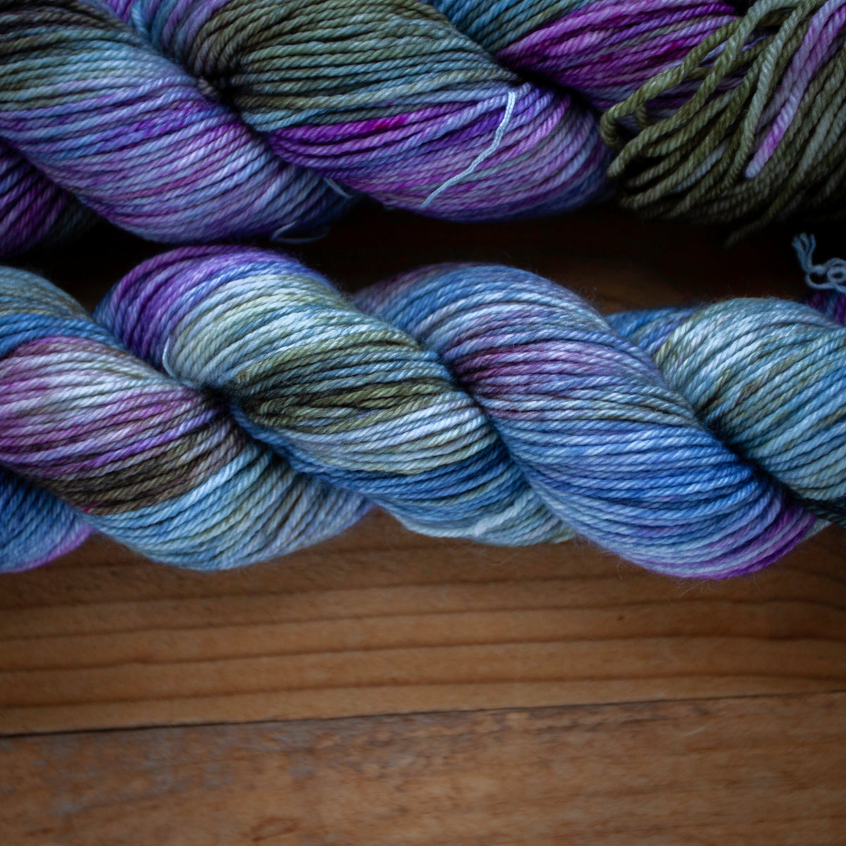 100% Fine Superwash Merino - DK weight - hand dyed yarn - Ready to Ship