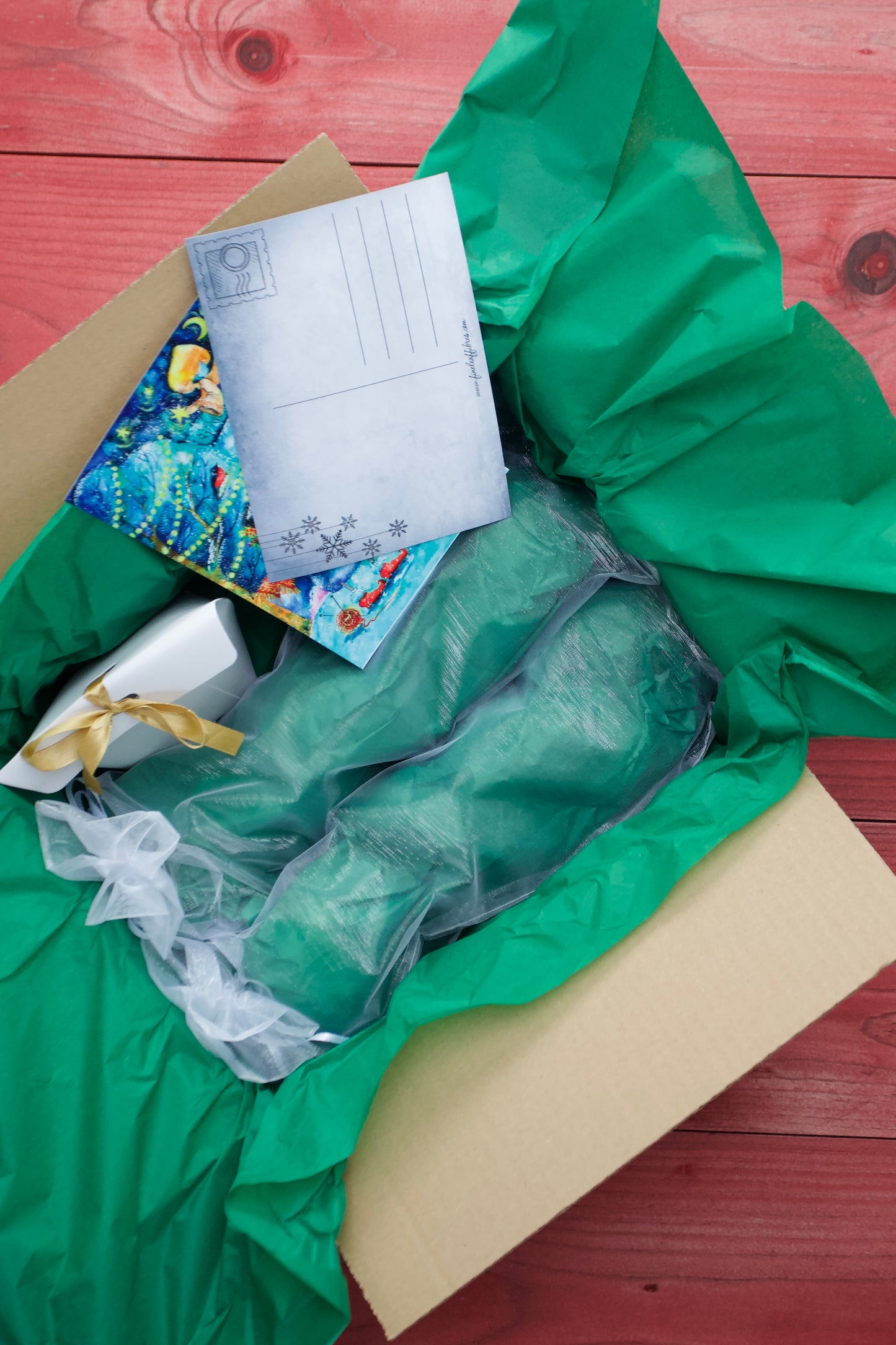 2026 Christmas Mystery Yarn Box – Hand-Dyed Yarn, Festive Extras & Gifts