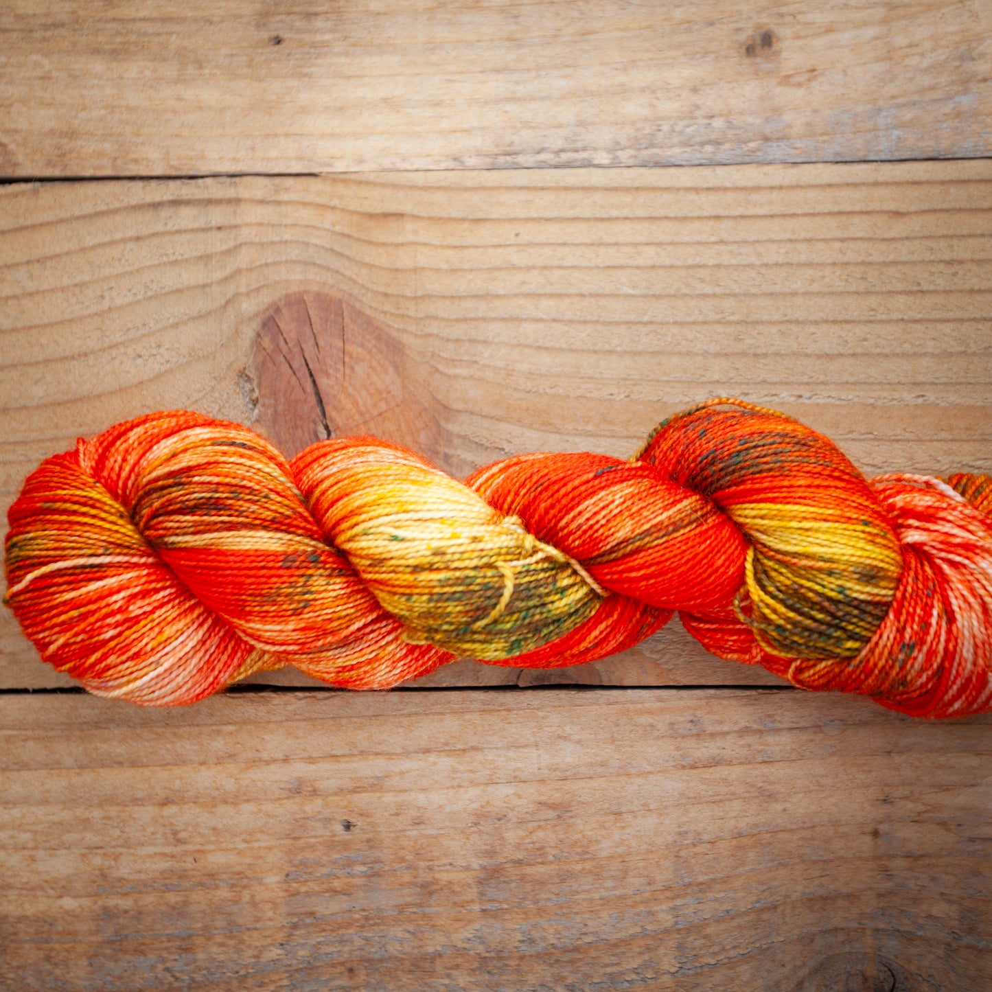 Superwash Bluefaced Leicester (BFL)/Nylon High Twist 4ply hand dyed yarn - sock weight - Ready to Ship