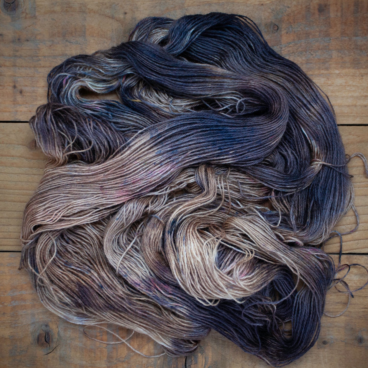 100% Wensleydale DK hand dyed yarn - Ready to Ship