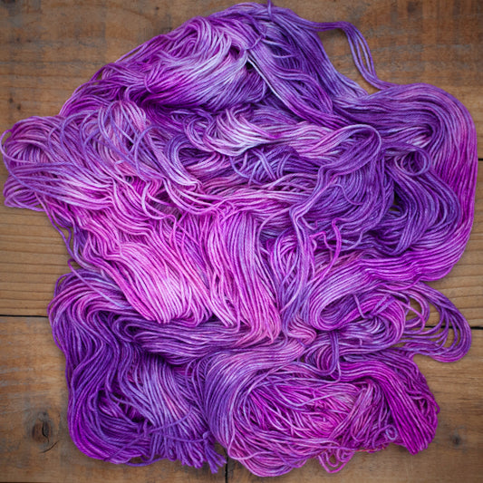 Baby Alpaca/Silk/Cashmere - DK weight - hand dyed yarn - Ready to Ship