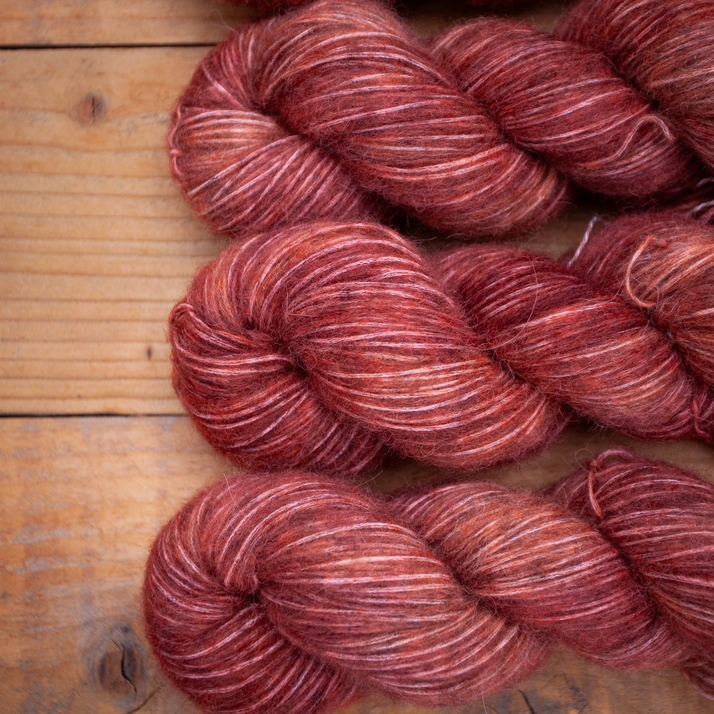 Baby Alpaca/Pima Cotton - Sport weight - hand dyed yarn - Ready to Ship