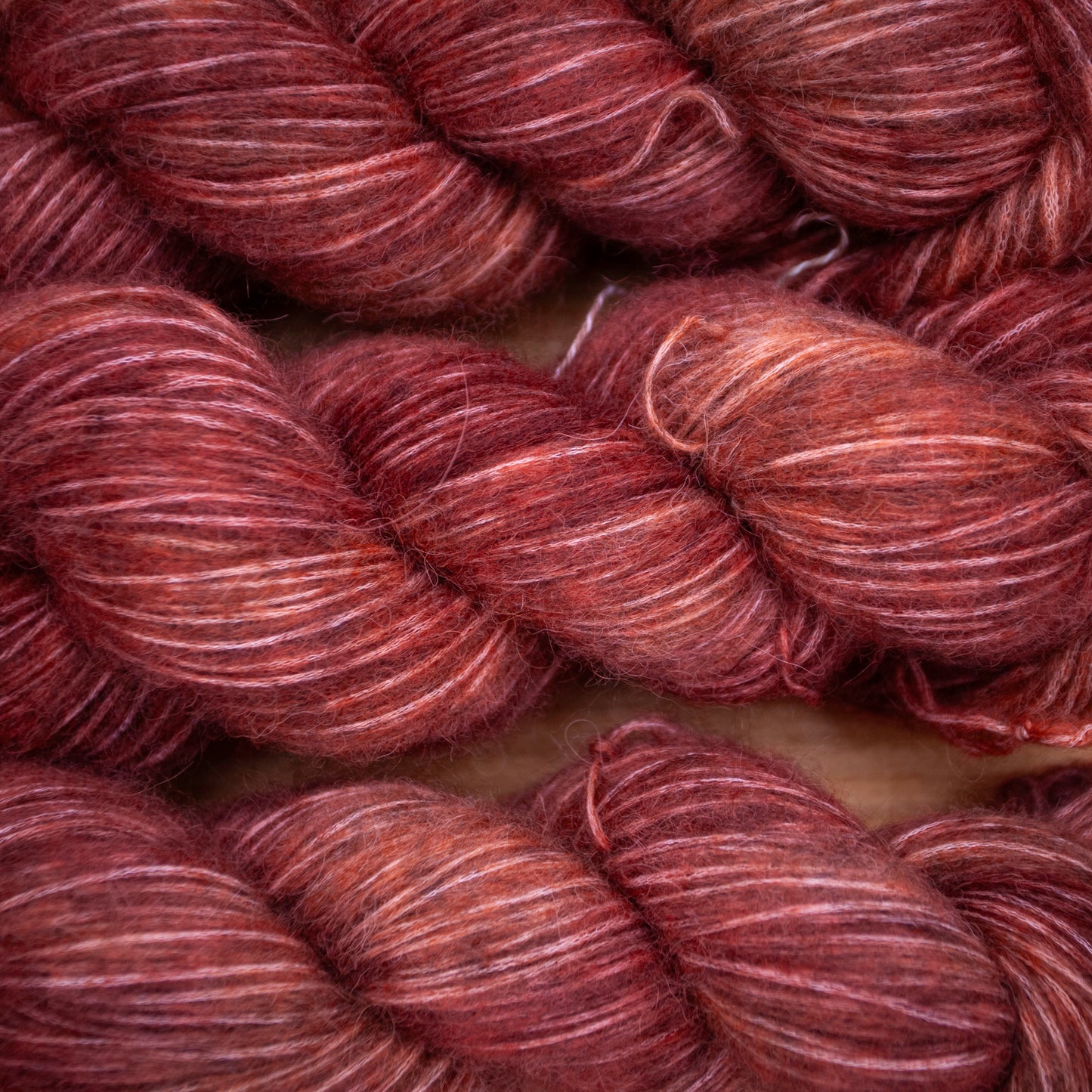 Baby Alpaca/Pima Cotton - Sport weight - hand dyed yarn - Ready to Ship