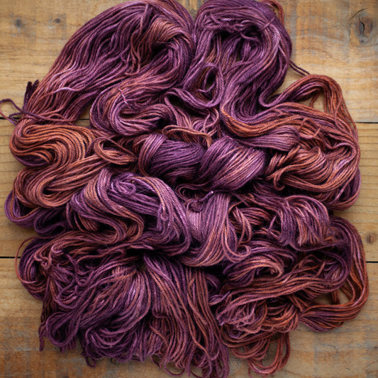 Baby Alpaca/Silk/Cashmere - DK weight - hand dyed yarn - Ready to Ship
