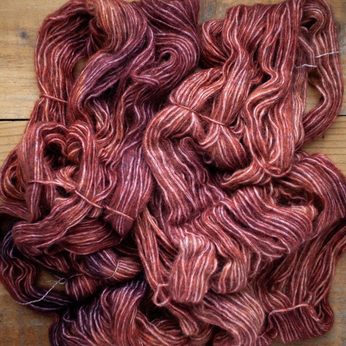 Baby Alpaca/Pima Cotton - Sport weight - hand dyed yarn - Ready to Ship
