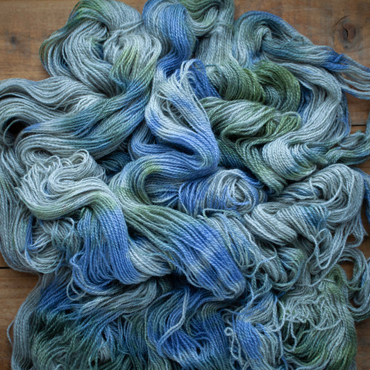 Bluefaced Leicester/Gotland 4ply Sport weight - hand dyed yarn - Ready to Ship
