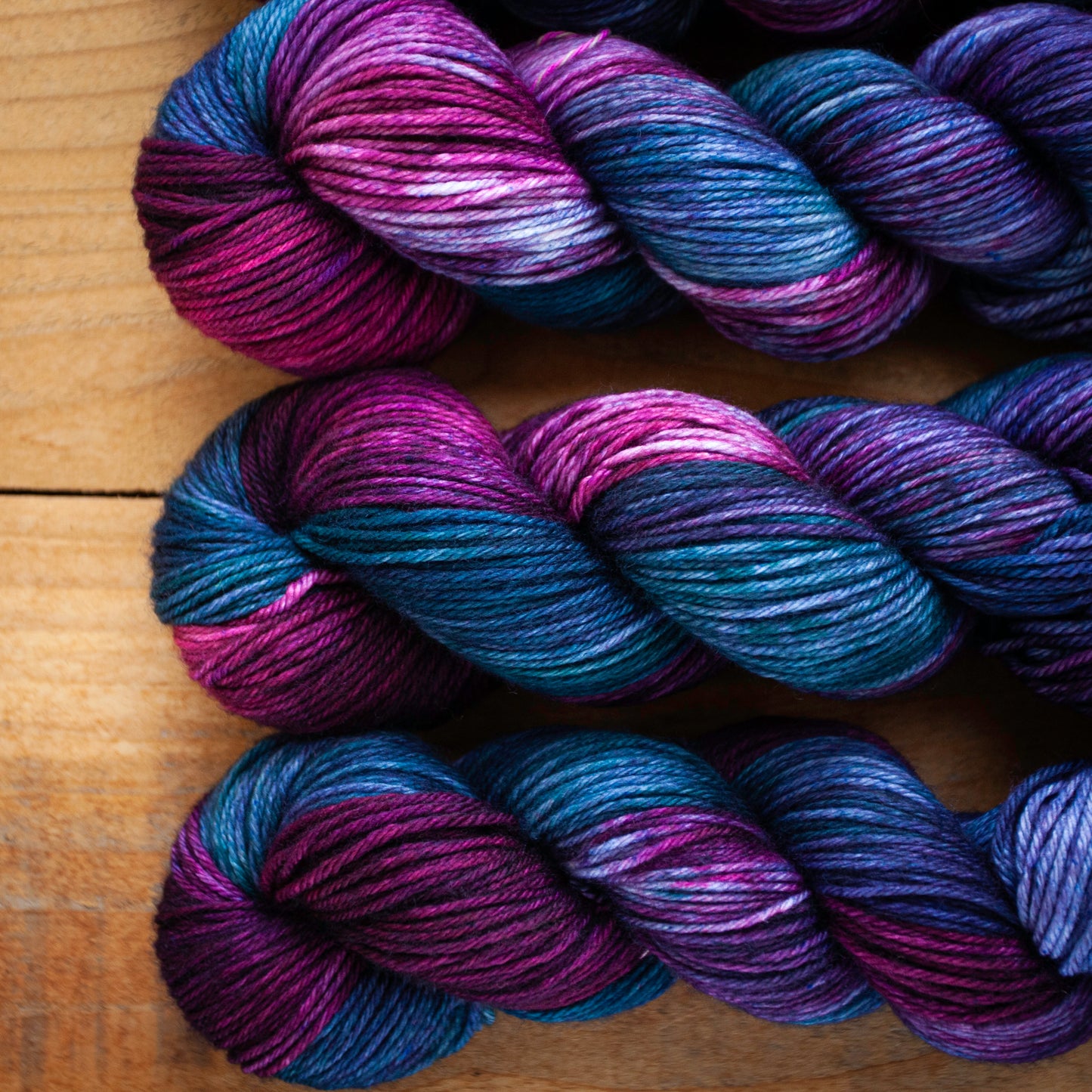 100% Superwash Merino - DK weight - hand dyed yarn - Ready to Ship
