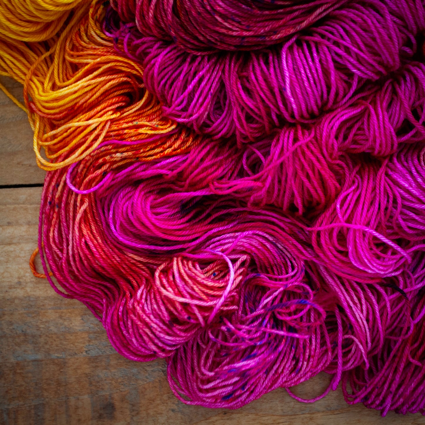 100% Superwash Bluefaced Leicester - DK weight - hand dyed yarn - Ready to Ship