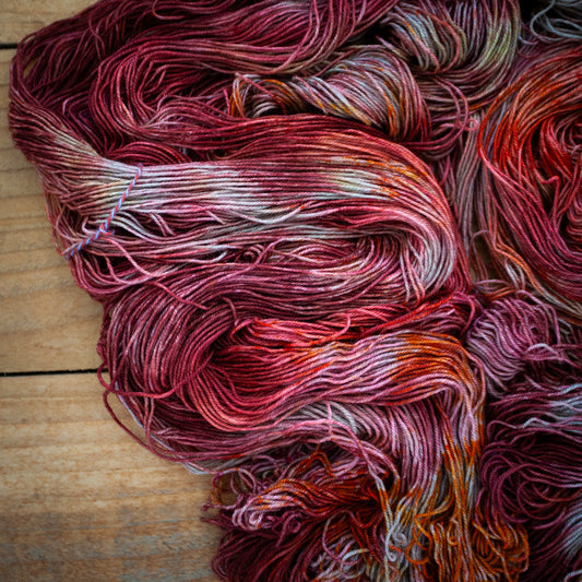 Yak Sock - Superwash Merino/Yak/Nylon - hand dyed yarn - Ready to Ship