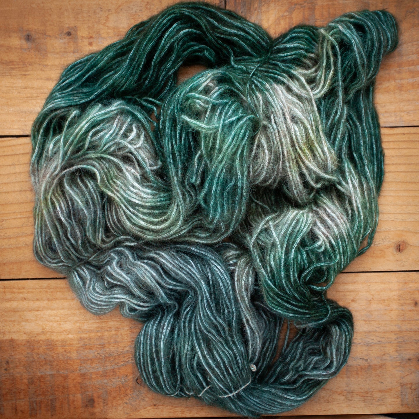 Baby Alpaca/Pima Cotton - Sport weight - hand dyed yarn - Ready to Ship