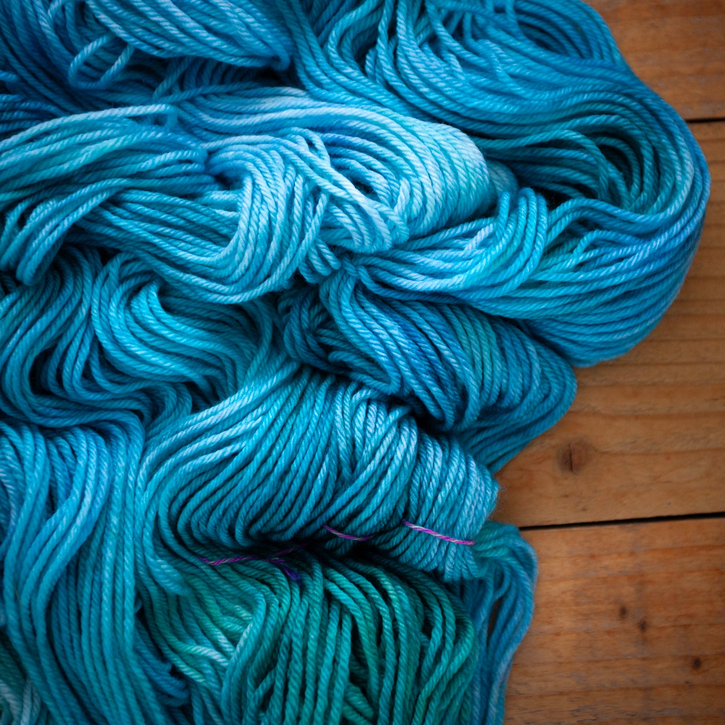 100% Superwash Merino - DK weight - hand dyed yarn - in stock and  ready to ship