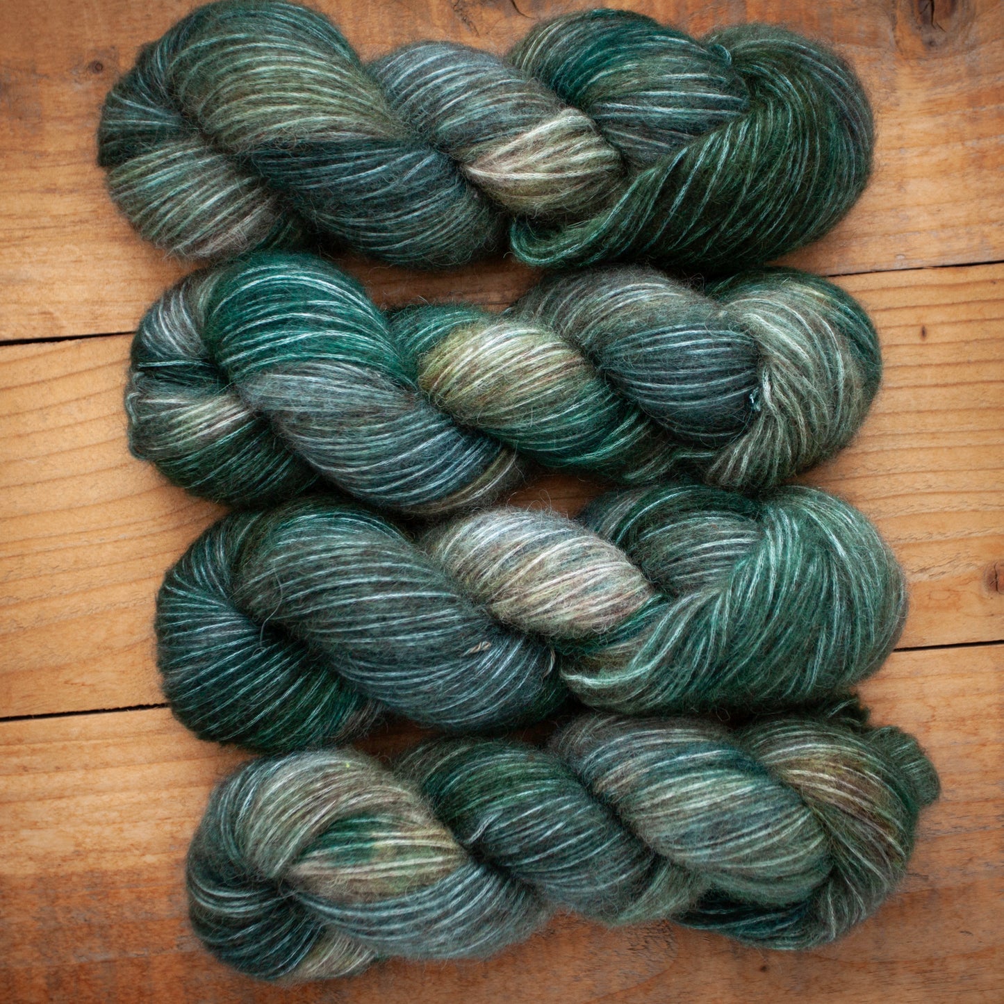 Baby Alpaca/Pima Cotton - Sport weight - hand dyed yarn - Ready to Ship