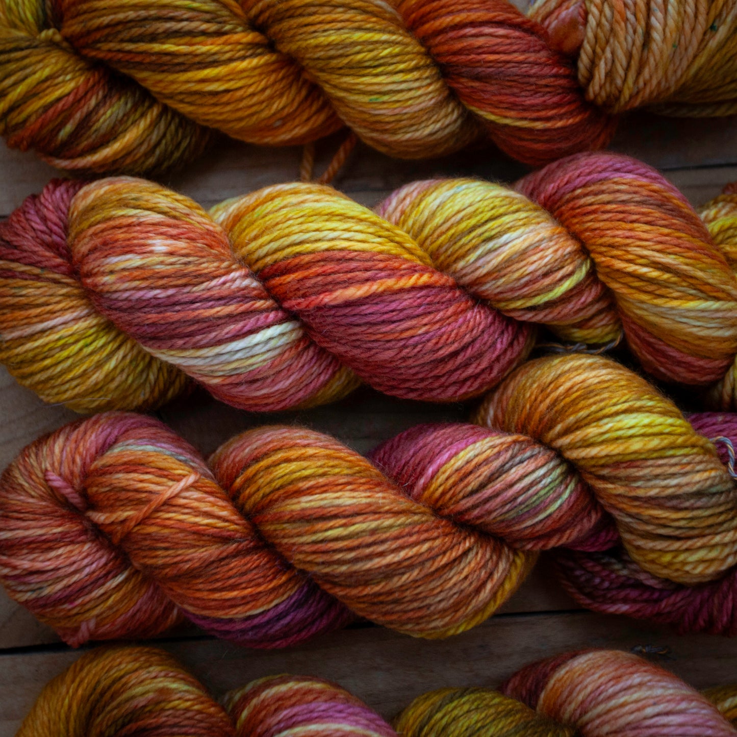 Superwash Merino/Cashmere/Nylon - Aran weight - hand dyed yarn - Ready to Ship