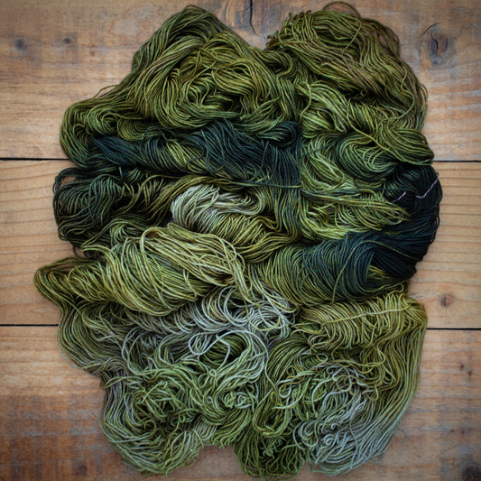 Yak Sock - Superwash Merino/Yak/Nylon - hand dyed yarn - Ready to Ship
