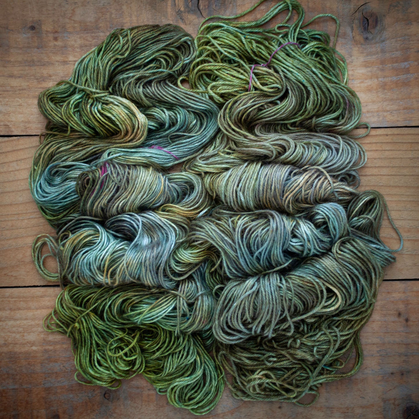 Baby Alpaca/Silk/Cashmere - DK weight - hand dyed yarn - Ready to Ship