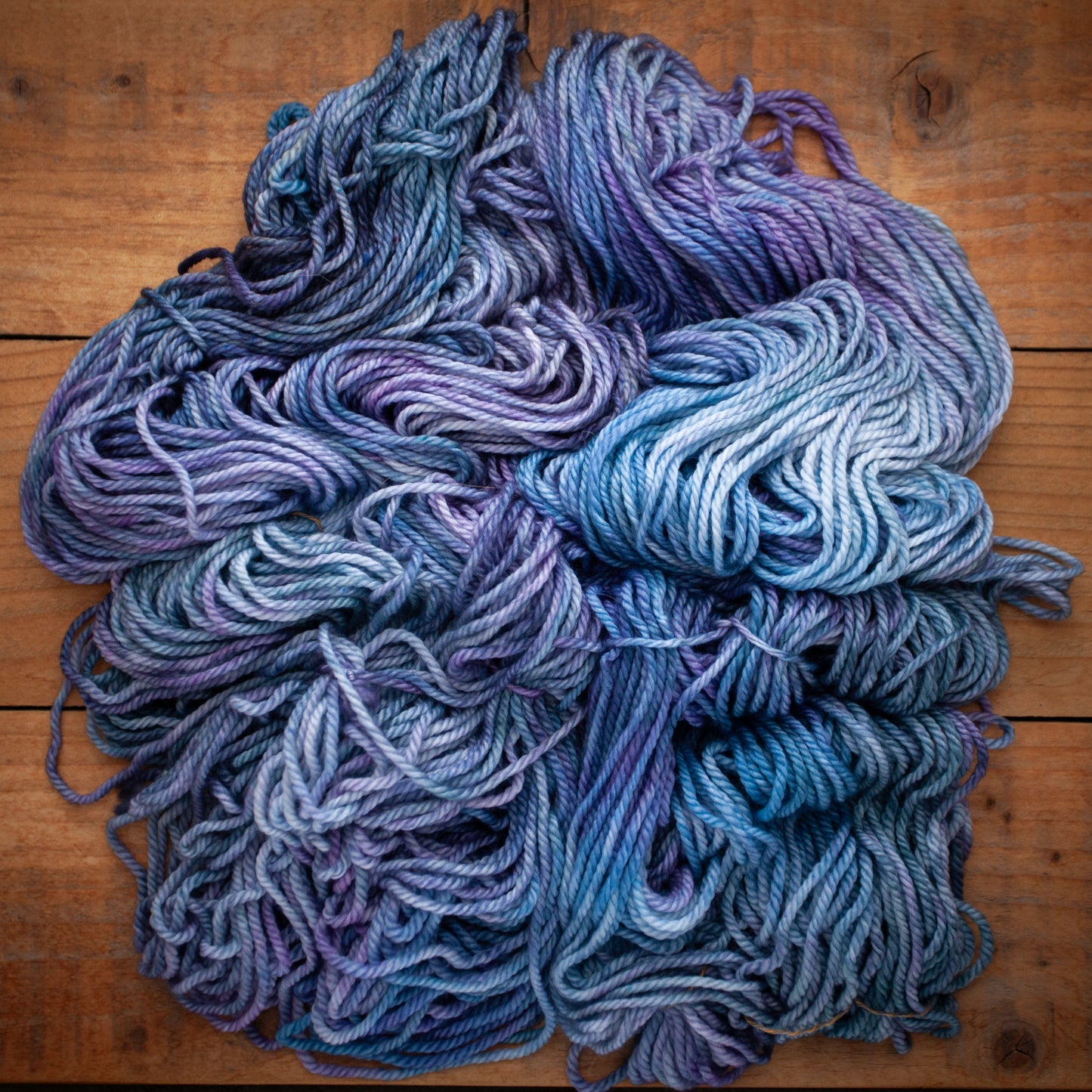 Superwash Merino/Cashmere/Nylon - Aran weight - hand dyed yarn - Ready to Ship