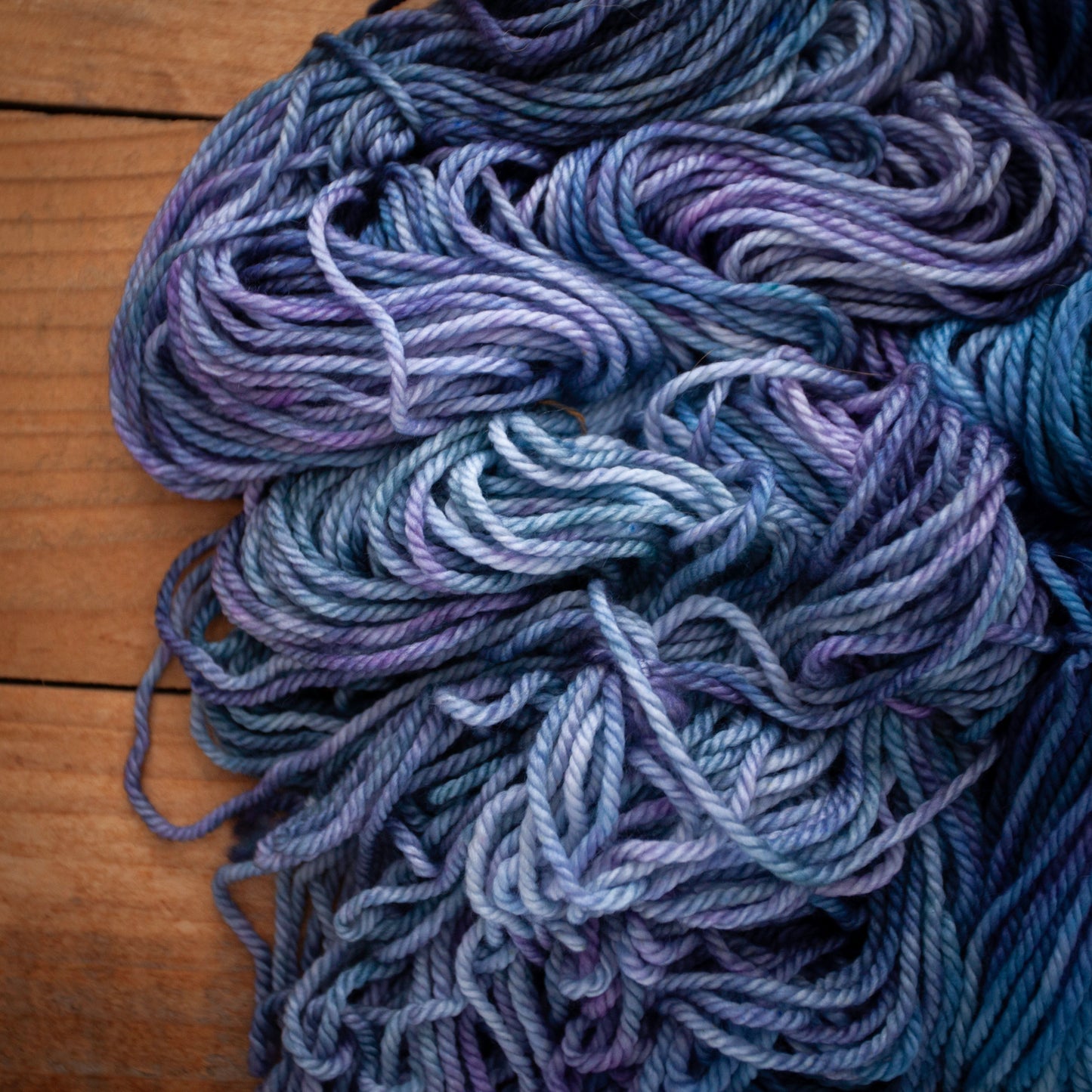 Superwash Merino/Cashmere/Nylon - Aran weight - hand dyed yarn - Ready to Ship