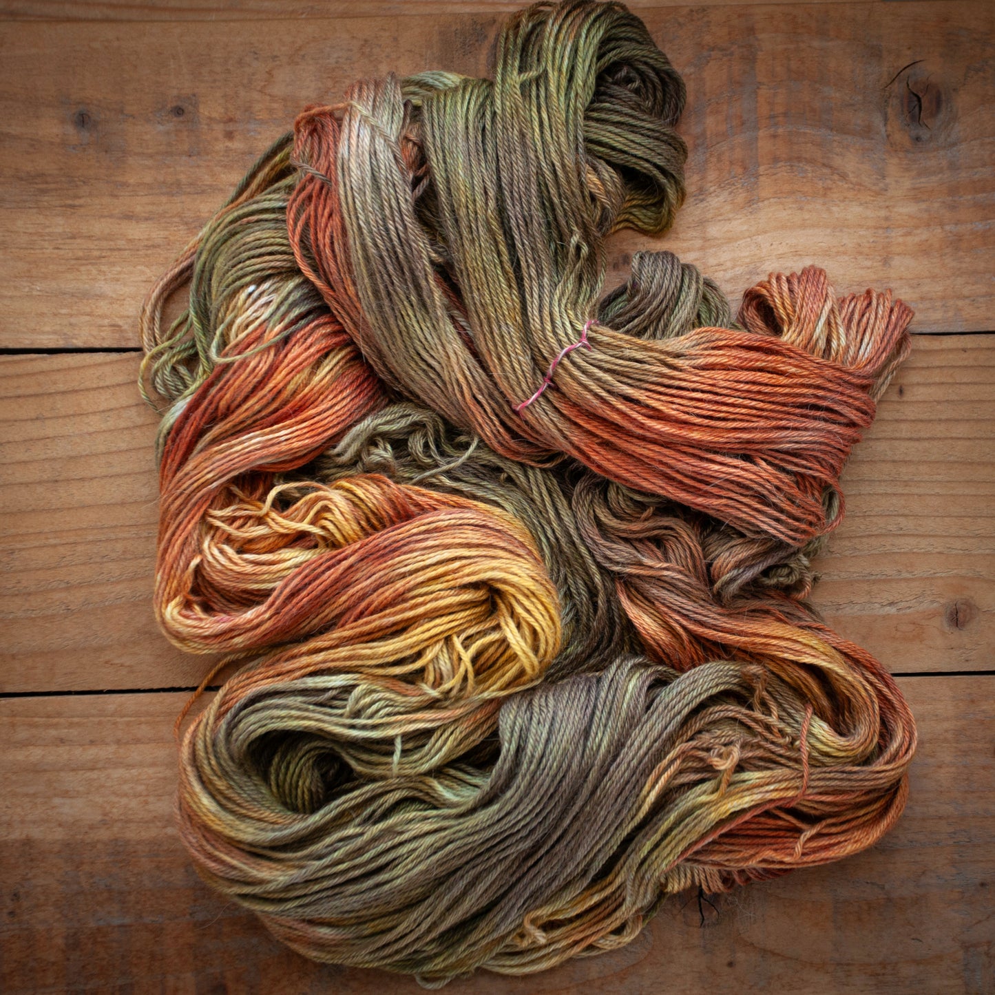 Baby Alpaca/Silk/Cashmere - DK weight - hand dyed yarn - Ready to Ship