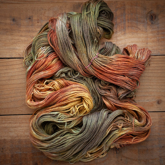 Baby Alpaca/Silk/Cashmere - DK weight - hand dyed yarn - Ready to Ship