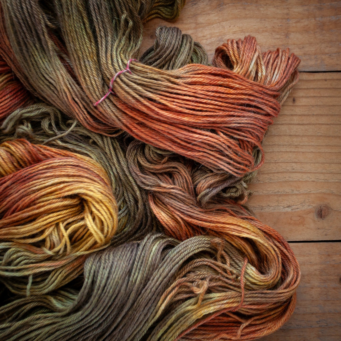 Baby Alpaca/Silk/Cashmere - DK weight - hand dyed yarn - Ready to Ship