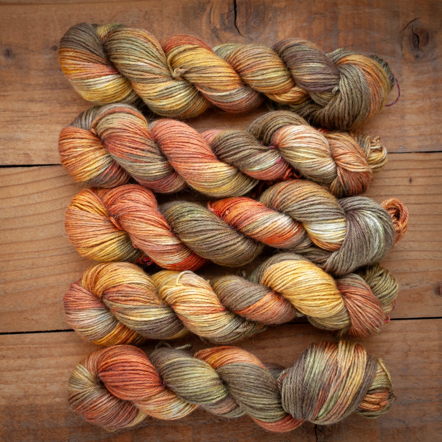 Baby Alpaca/Silk/Cashmere - DK weight - hand dyed yarn - Ready to Ship