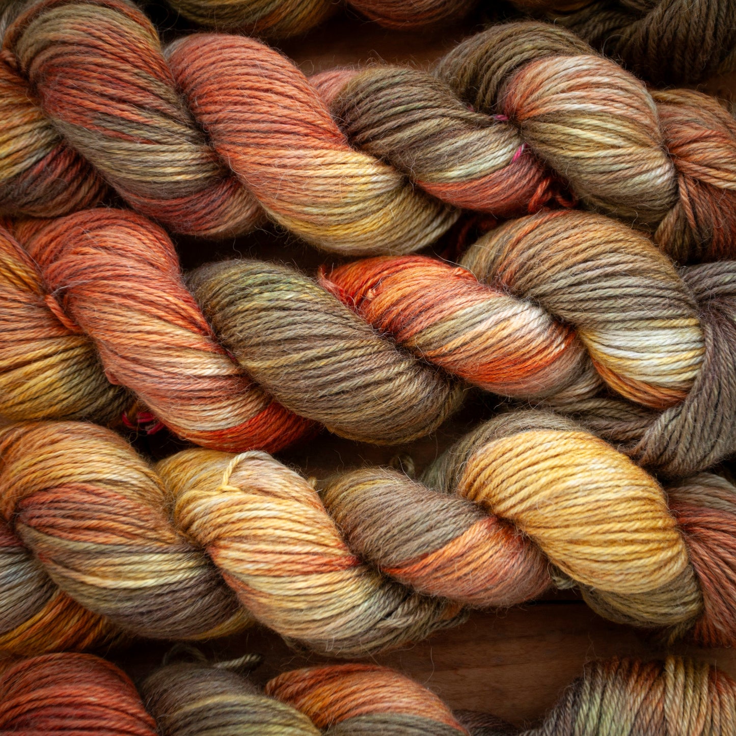 Baby Alpaca/Silk/Cashmere - DK weight - hand dyed yarn - Ready to Ship