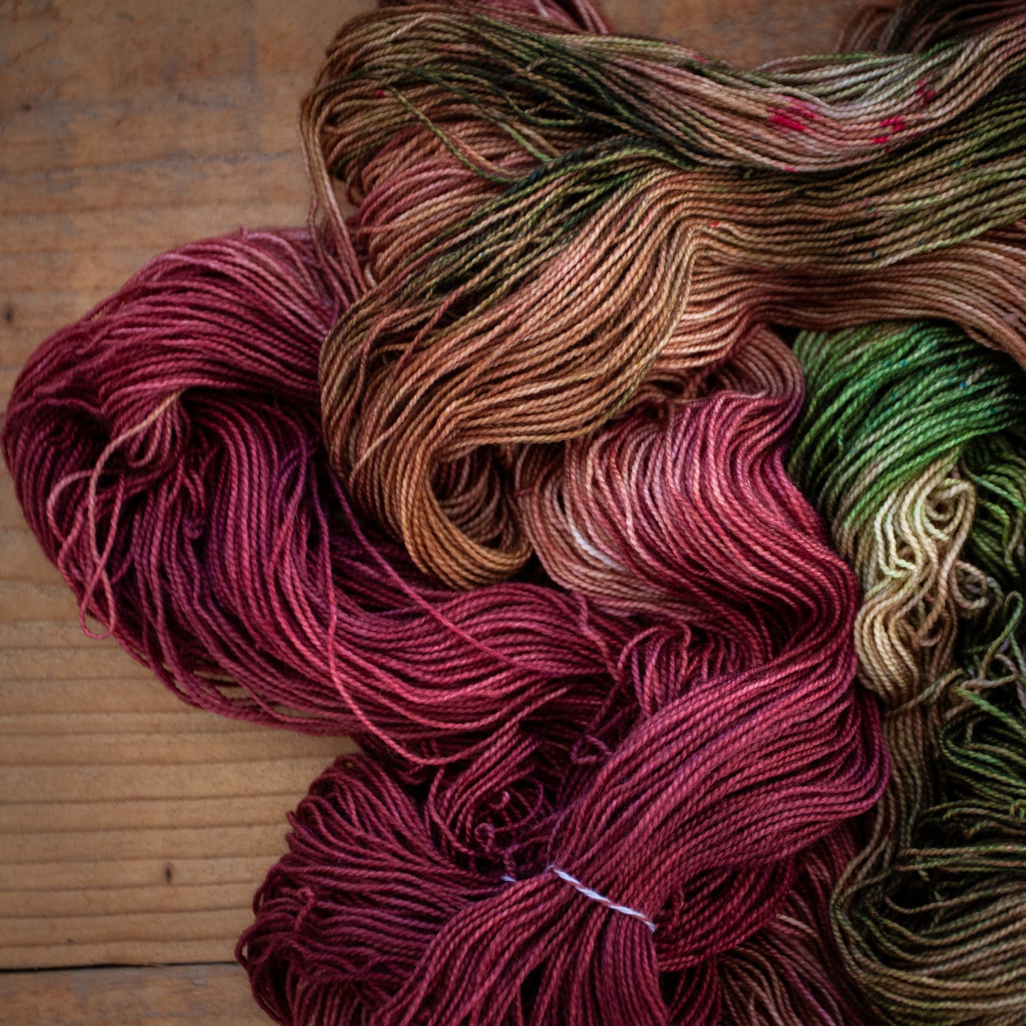 Superwash Bluefaced Leicester (BFL)/Nylon High Twist 4ply hand dyed yarn - sock weight - Ready to Ship