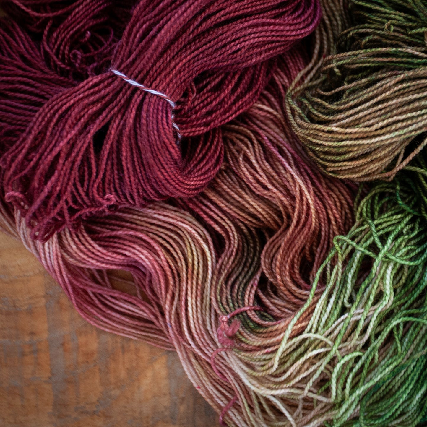 Superwash Bluefaced Leicester (BFL)/Nylon High Twist 4ply hand dyed yarn - sock weight - Ready to Ship