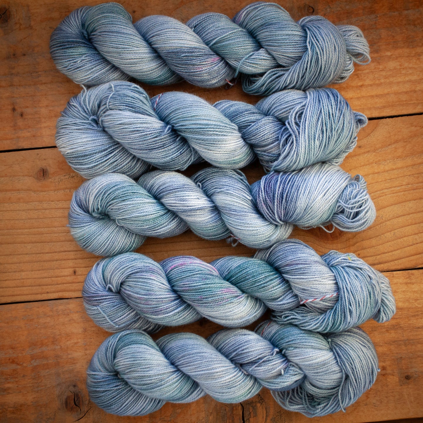 Superwash Bluefaced Leicester (BFL)/Nylon High Twist 4ply hand dyed yarn - sock weight - Ready to Ship