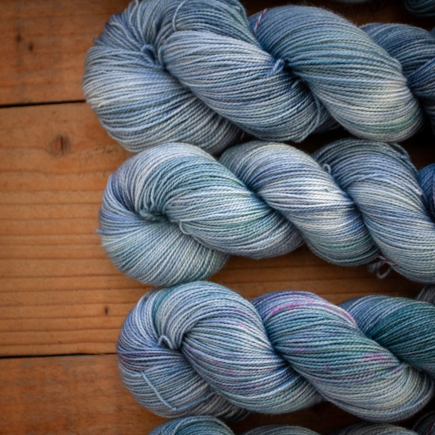 Superwash Bluefaced Leicester (BFL)/Nylon High Twist 4ply hand dyed yarn - sock weight - Ready to Ship