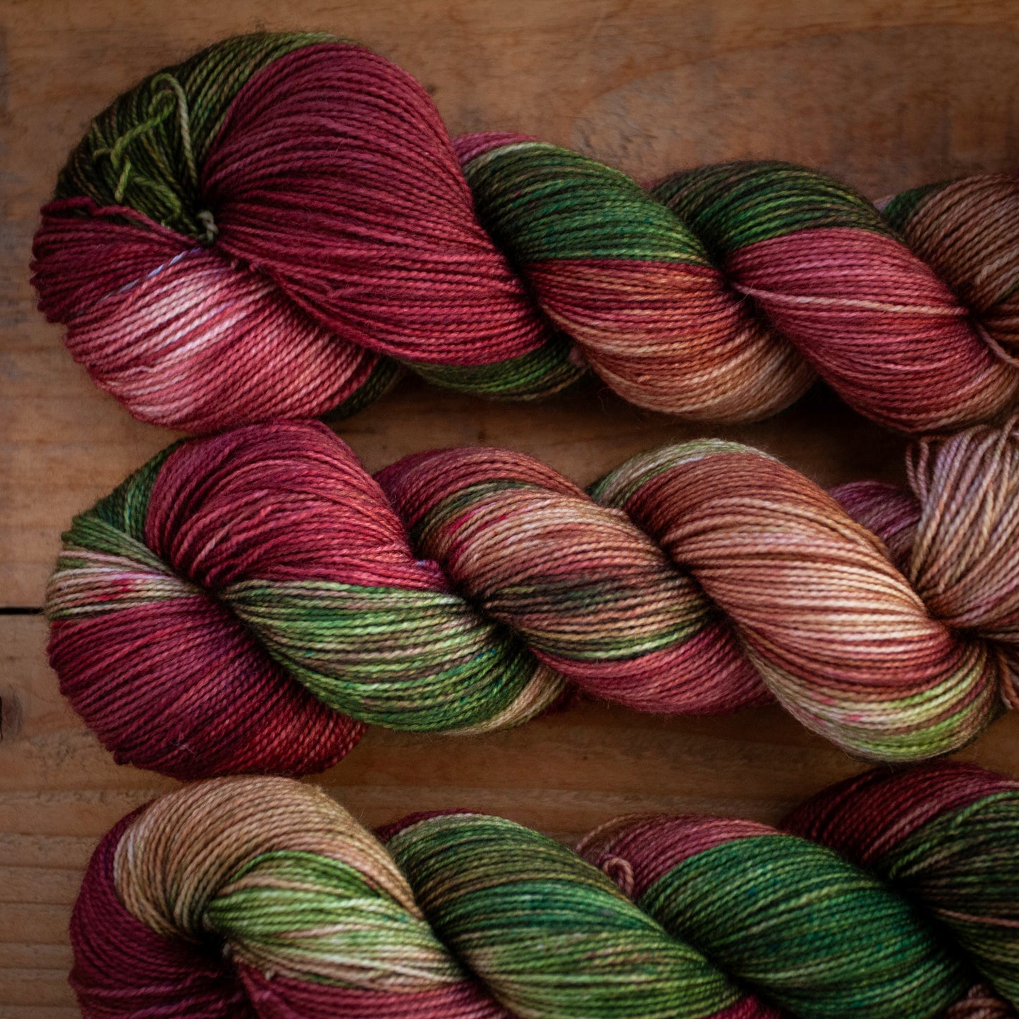 Superwash Bluefaced Leicester (BFL)/Nylon High Twist 4ply hand dyed yarn - sock weight - Ready to Ship