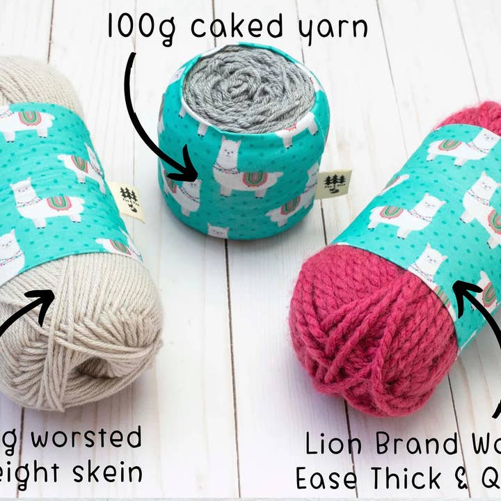 Yarn sleeve (yarn cozy) - Fox & Pine Stitches - Fall Flavours